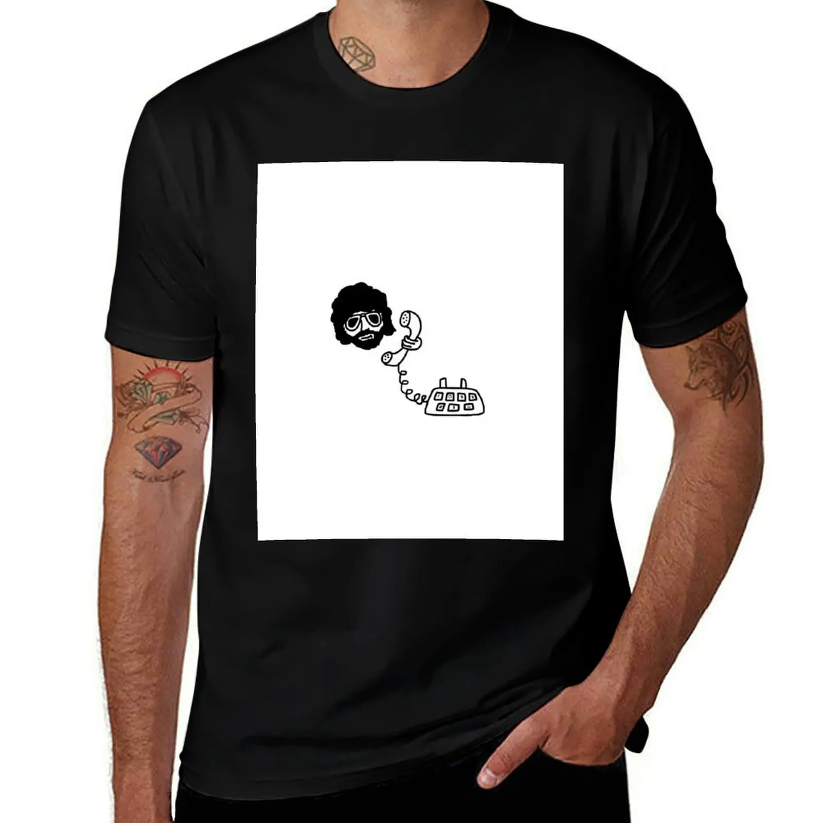 Elo, Jet Flynn Speaking T-Shirt Large Size Basic Casual T-Shirt