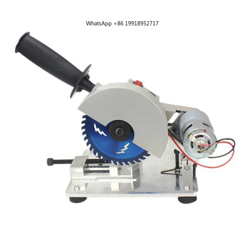 Micro Desktop Cutting Machine Stainless Steel Small Aluminum Cutting Saw Portable DIY High Precision Aluminum Cutting Machine