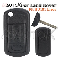 Car Key for Range Rover For Land Rover Sport Vouge 2005-2010 Discovery 3 LR3 2 Buttons Flip Folding Remote Car Key Shell Case