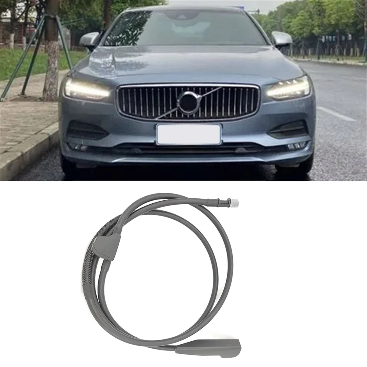 히터 없는 전면 유리 깍지 와셔 제트 31440423, Volvo S90 V90 2017-2020 윈드 스크린 와셔 깍지