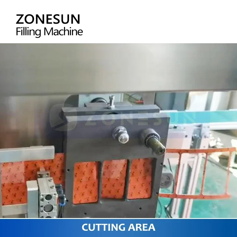 ZONESUN Упаковочная машина с защелкивающейся головкой Машина для наполнения и запечатывания пакетов с одним дозовым порционным пакетом ZS-FS180