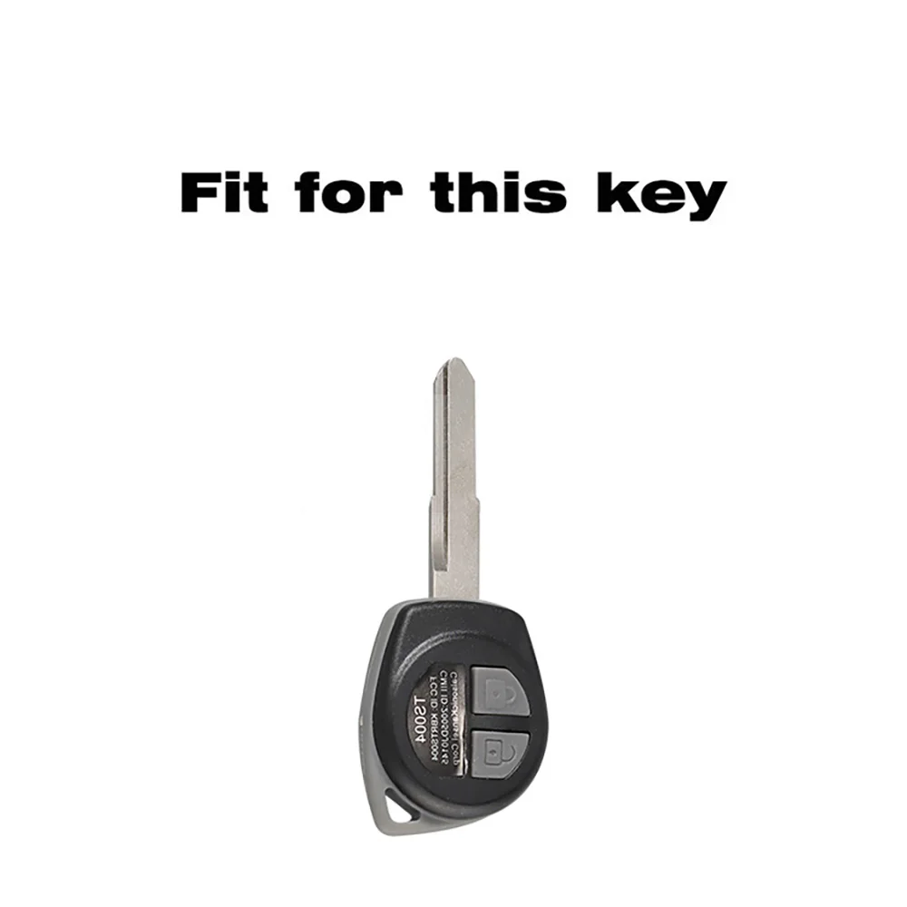 TPU Car Key Case Cover for Suzuki SX4 Swift Liana Vitara Jimny Alto Ignis Esteem 2 Buttons Auto Remote Shell Protect Accessories