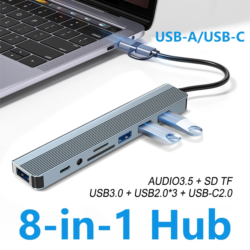8-In-1 Usb C Hub Wi…