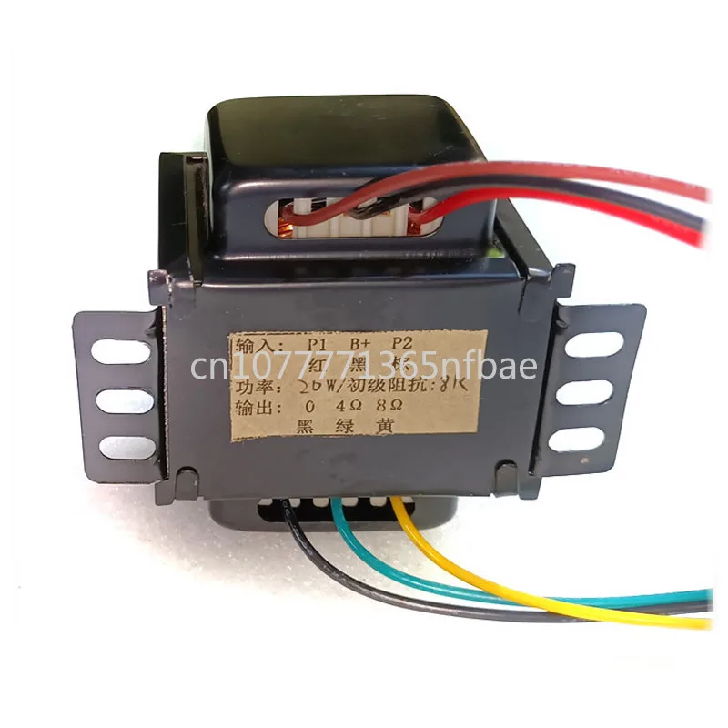 

Suitable for tube EL84 6P14，8K 20W push-pull output transformer, no super linear tap. Frequency response: 25HZ -26KHZ.