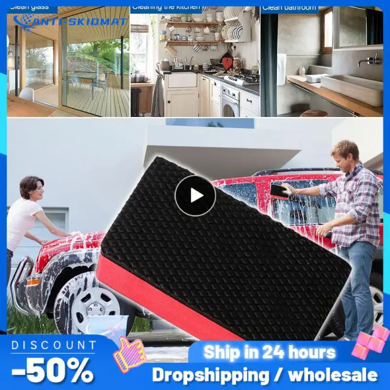 Car Magic Clay Sponge Bar Pad Decontamination Sponge Block Cleaner Cleaning Eraser Wax Polish Pad Auto Washing Accessories Tool