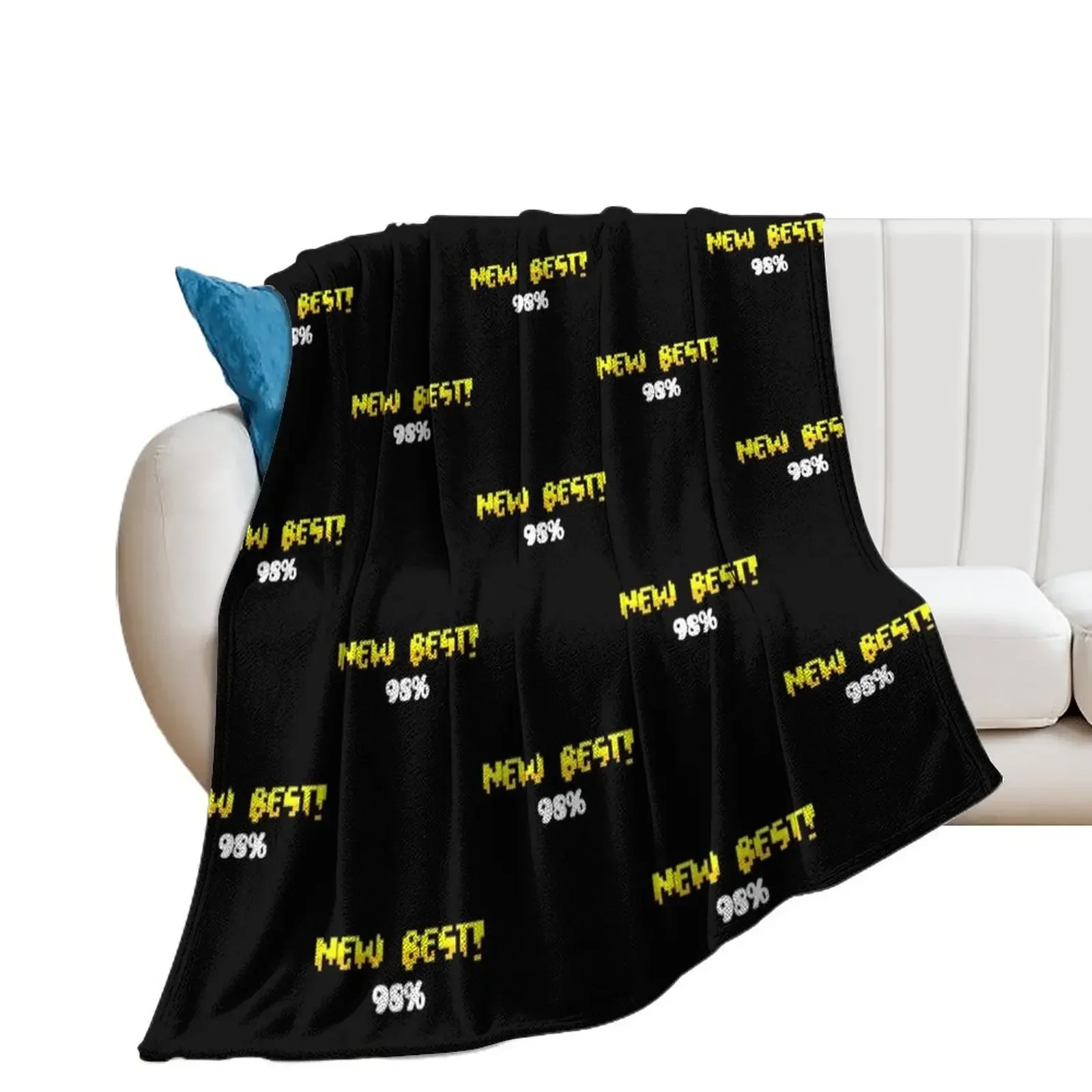 

Geometry Dash Rage 98 Throw Blanket warm winter Personalized Gift Blankets