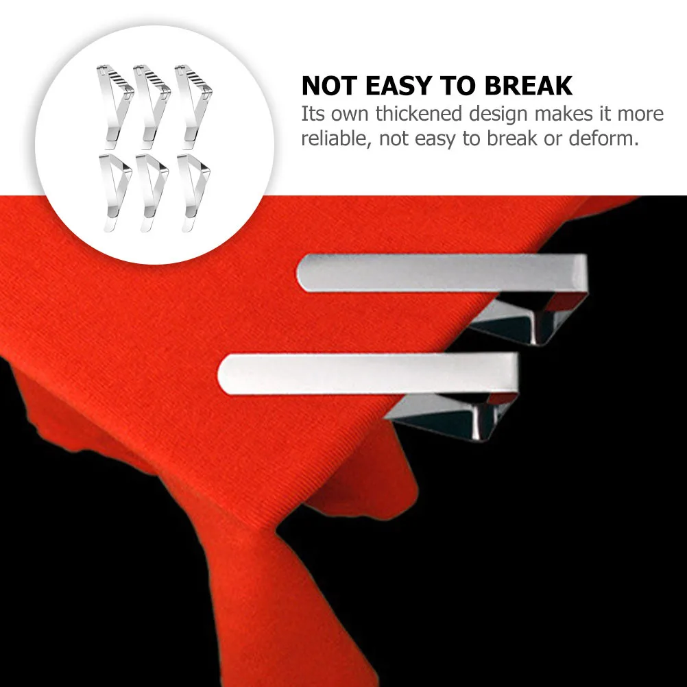 

24pcs Table Cloth Clips Triangle Shape Non-Slip Tablecloth Holder For Outdoor Picnic Party Dinner Table Cover Clamps Kitchen Bar