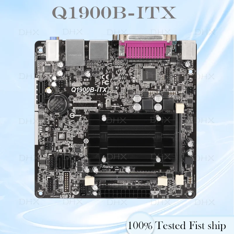 For Asrock Q1900B-ITX Mini-ITX Motherboard Intel Quad-Core Processor J1900 DDR3 16GB Mainboard 100% Tested Full Work