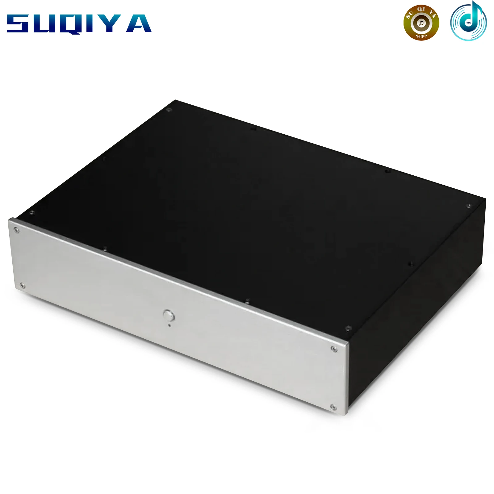 

case size:425*92*310mm WA51 Full aluminum amplifier chassis/Pre-amplifier/DAC Decoder housing /AMP Enclosure/amp case/DIY box