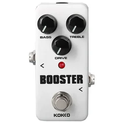 Kokko FBS-2 Band Eq Booster Electric Guitar Effect Pedal True Bypass Two Segment Eq Effect Device Pedalboard Guitar Accessories