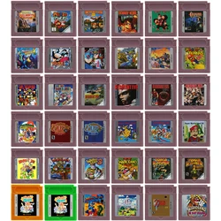 GBC-Cartucho de Video Game, 16 Bit Games Card, Castlevania, Burro, Kong, Casamento, Mal, Zeldaa, Warioo, Himes, Missão, Megaa Man