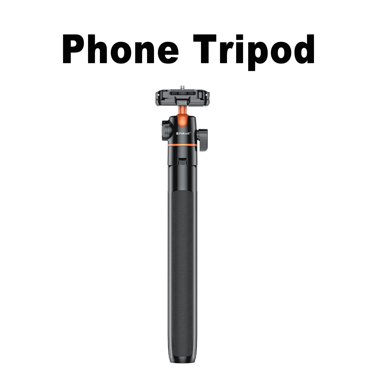 PULUZ 1.4m الهاتف Selfie عصا ترايبود مدونة فيديو حامل البث المباشر مع مشبك الهاتف و 1/4 المسمار للهواتف الذكية كاميرا ترايبود