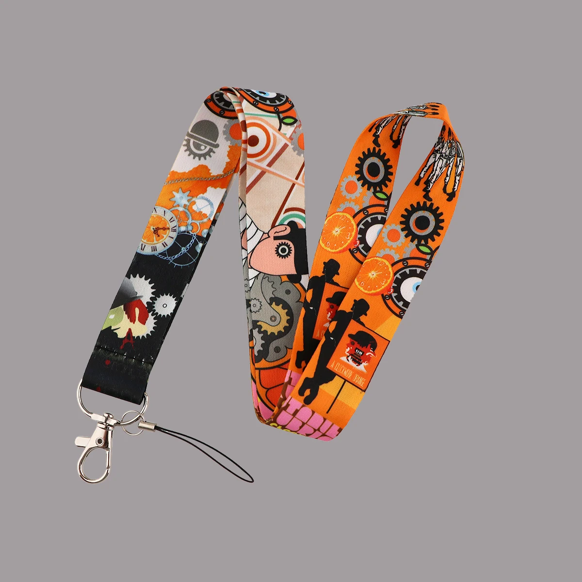 

American Horror Movies Lanyards For Key Neck Strap Gym Keychain Cell Phone Key Holder Hanging Rope Keyrings Accessories Gifts