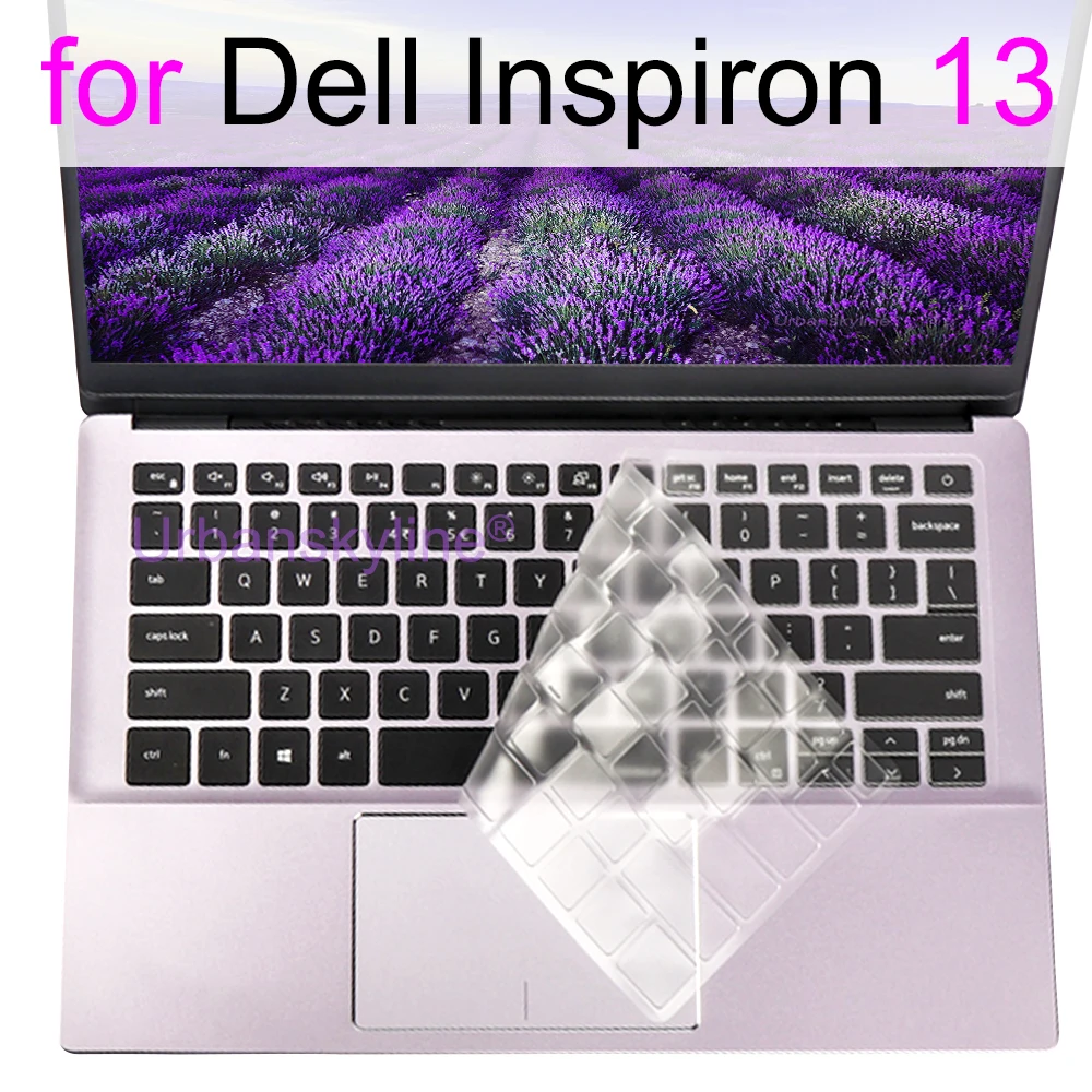 Keyboard Cover for Dell Inspiron 13 7390 7391 7380 7378 7375 7368 7370 7373 7375 7386 3195 3185 Silicone Protector Skin Case