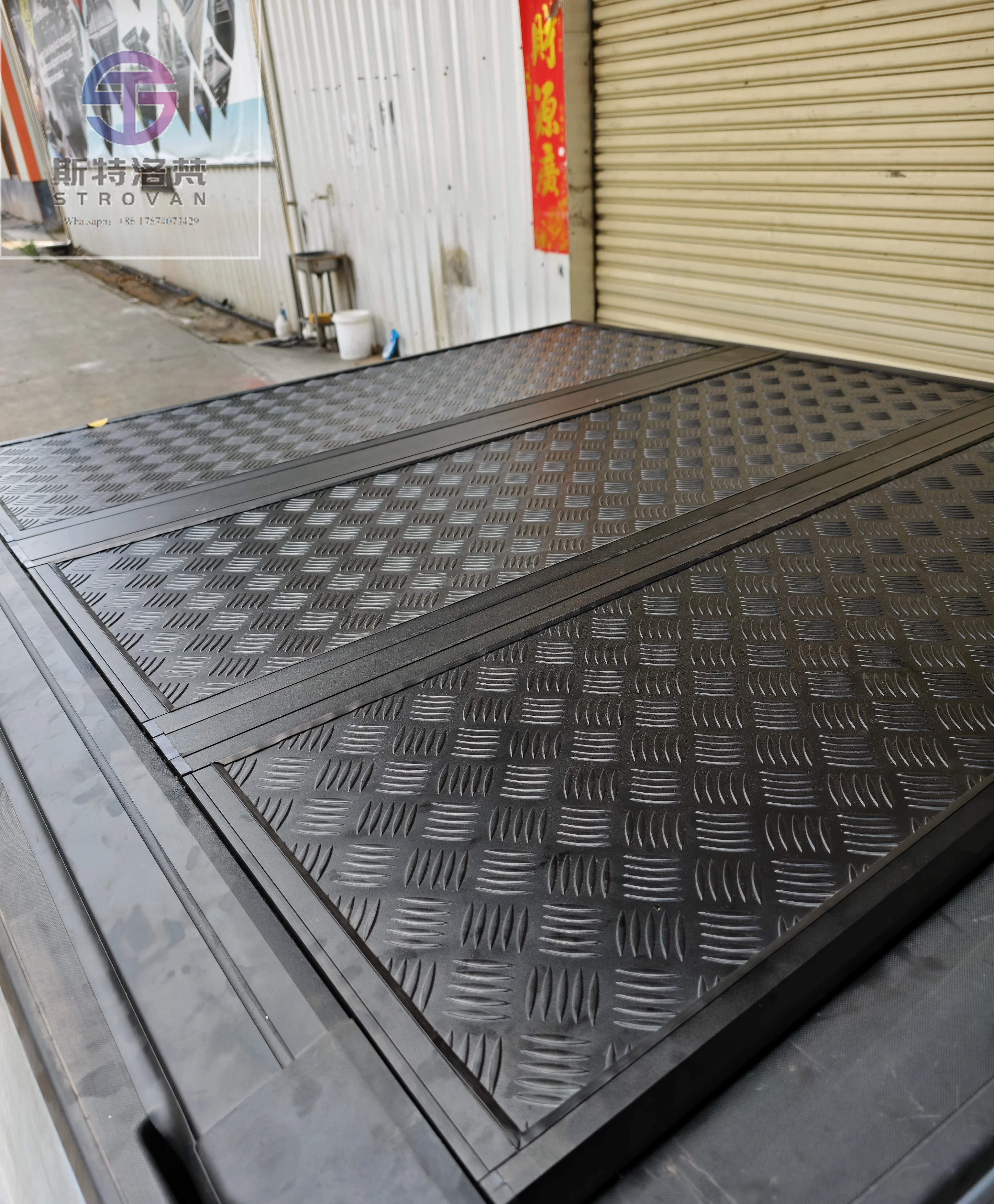 

Длинный экологически чистый выдвижной тройной чехол высокого качества Раздвижной чехол Tonneau для Ford F-150