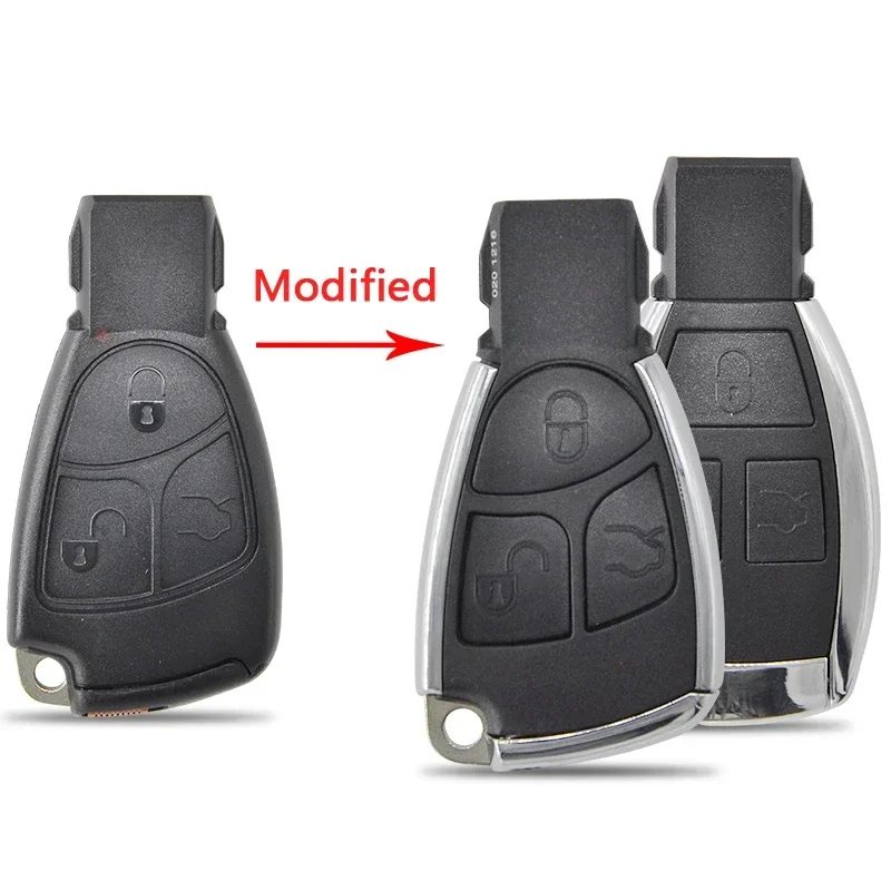 Datong World Car Key Shell Case per Mercedes Benz A C E classe S W203 W211 W204 CLS CLK modificato sostituire la parte della copertura della Smart