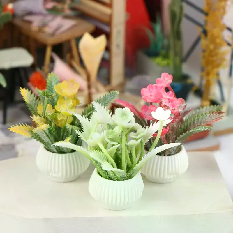 1/12 دمية محاكاة أصائص زرع نموذج دمية ديكور المنزل نباتات المناظر الطبيعية الصغيرة الحلي دمى اكسسوارات المنزل