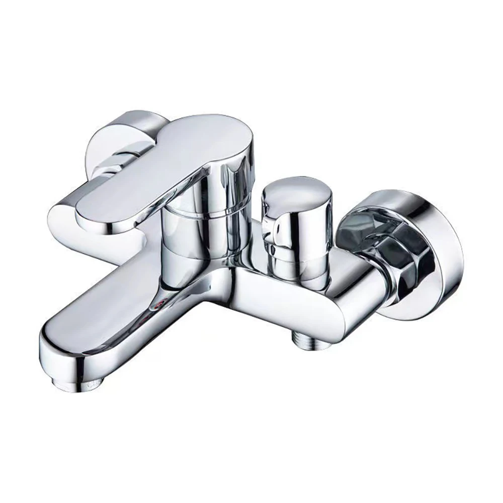 Tianview Hot and cold shower mixing valve faucet bathroom bathtub shower concealed simple triple faucet shower set
