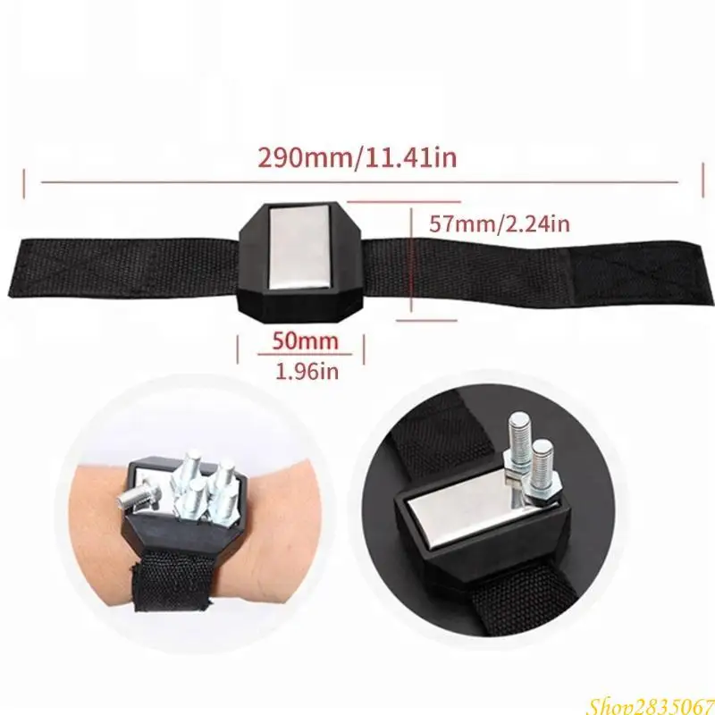 Alat gelang gelang magnetik profesional untuk memegang sekrup dan bor yang cocok untuk tukang listrik dan tukang kayu 831F