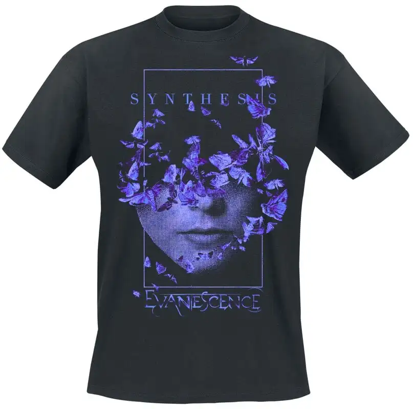 

Classic Band Graphic Printing Summer Luxury Brand Cotton Men's and Women's T-Shirts Short Sleeves Street Fashion Clothing