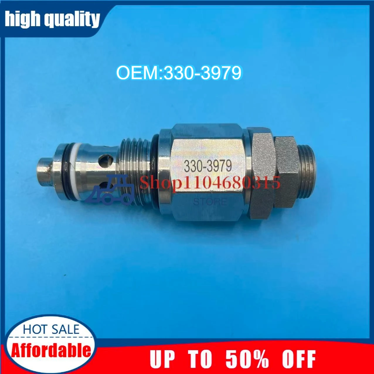 

Запасные части для строительной техники A13P 330-3979 3303979, пустой предохранительный регулирующий клапан для экскаватора 416E 432F Lo