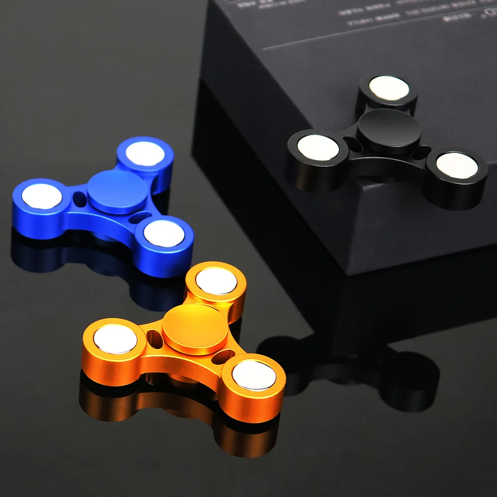 Metall Finger Gyro Kreative EDC Hand Spinner Zappeln Spielzeug Für Erwachsene Studenten Palm Spinning Stress Relief Finger Gyro Spielzeug