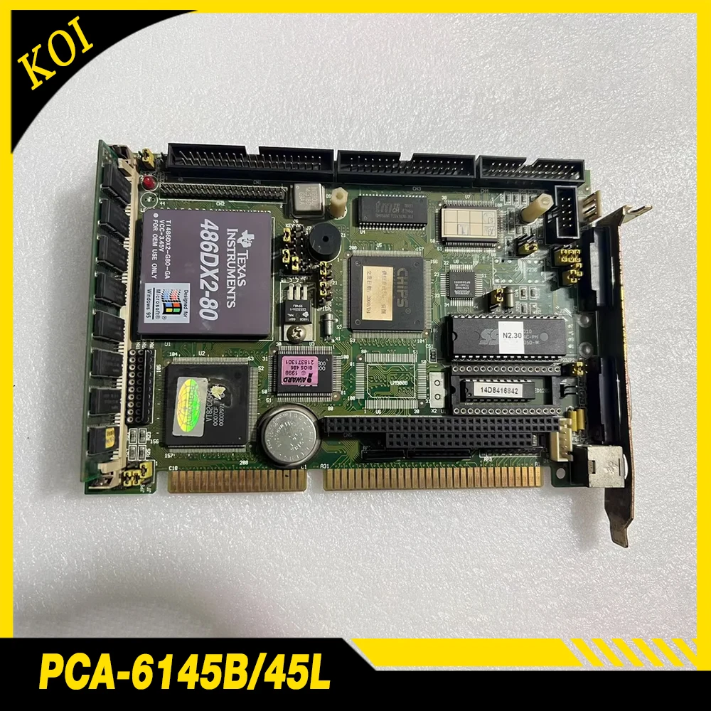 For Advantech PCA-6145B/45L VER C1 486 spark machine industrial control motherboard