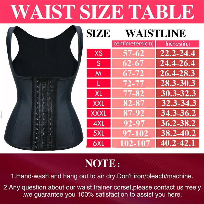 Allenatore in lattice da donna corsetto sottoseno Cincher Vest Shaper Body Shapewear controllo della pancia cintura sportiva cinturino modellante