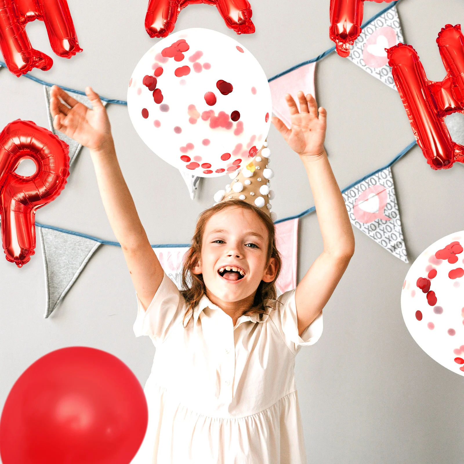 

Birthday Balloon Set Decorations Baby Shower Kits Photo Props Stylish Festive Atmosphere Practical Safe