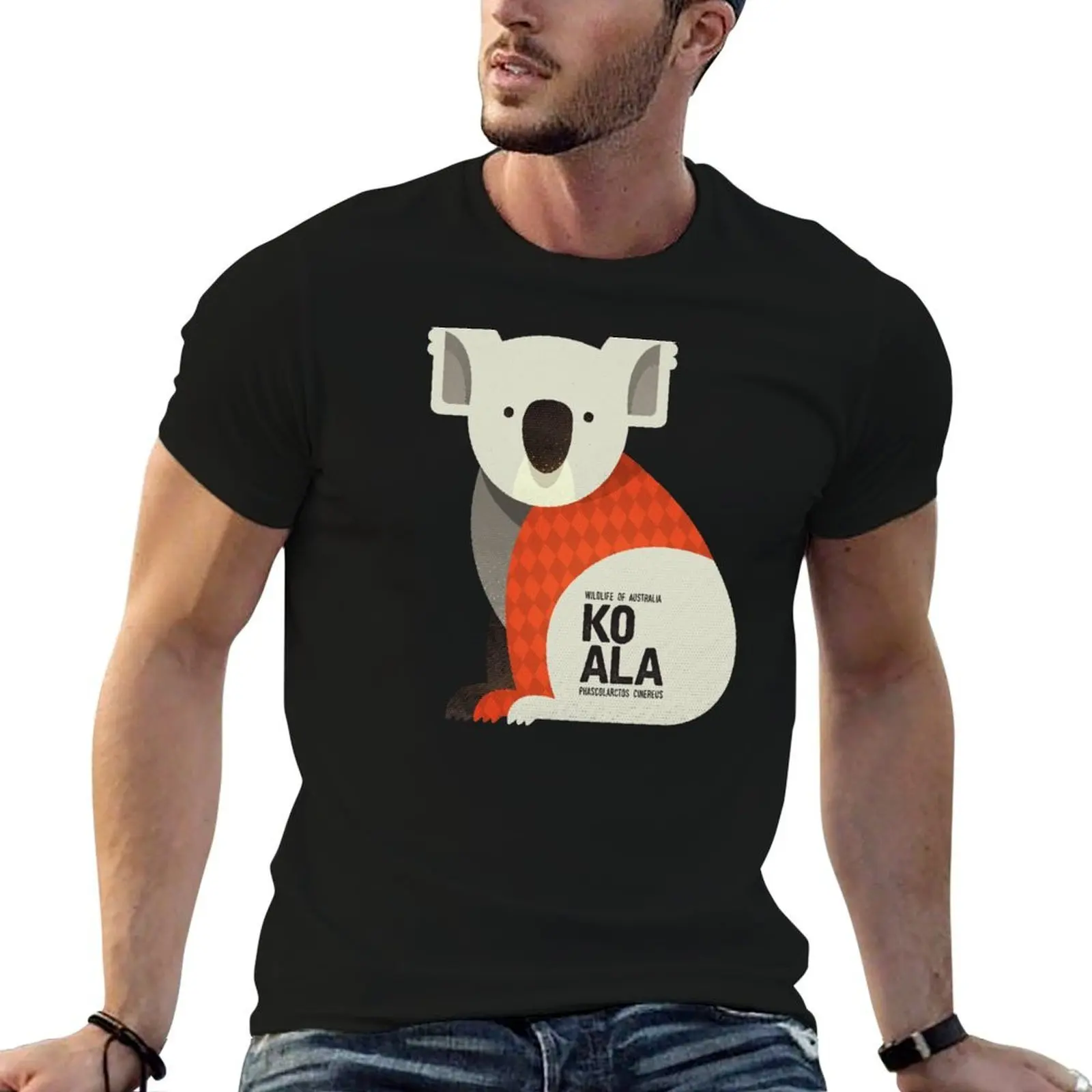 

Retro Koala T-Shirt t shirt man designer t shirts for man graphic vintage T-Shirt