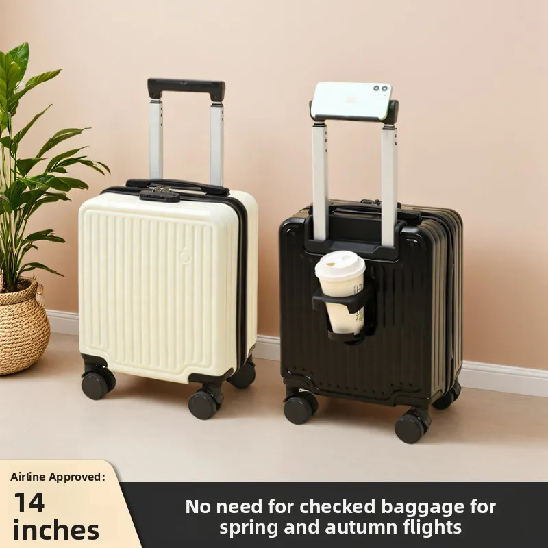 

Маленький 4-дюймовый чемодан для ручной клади 20x30x40, весенне-осенний портативный чемодан Pullman для путешествий без необходимости