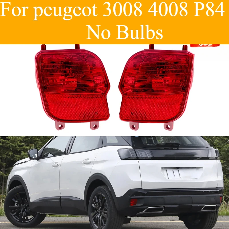 

Для Peugeot 3008 4008 P84 для Citroen C5 Aircross, отражатель заднего бампера, стоп-сигнал, стоп-сигнал YL 00528880 ЮЛ 00528980