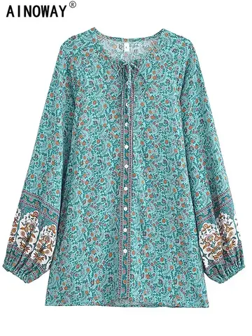 10 best sales बोहेमियन ब्लाउज - №5