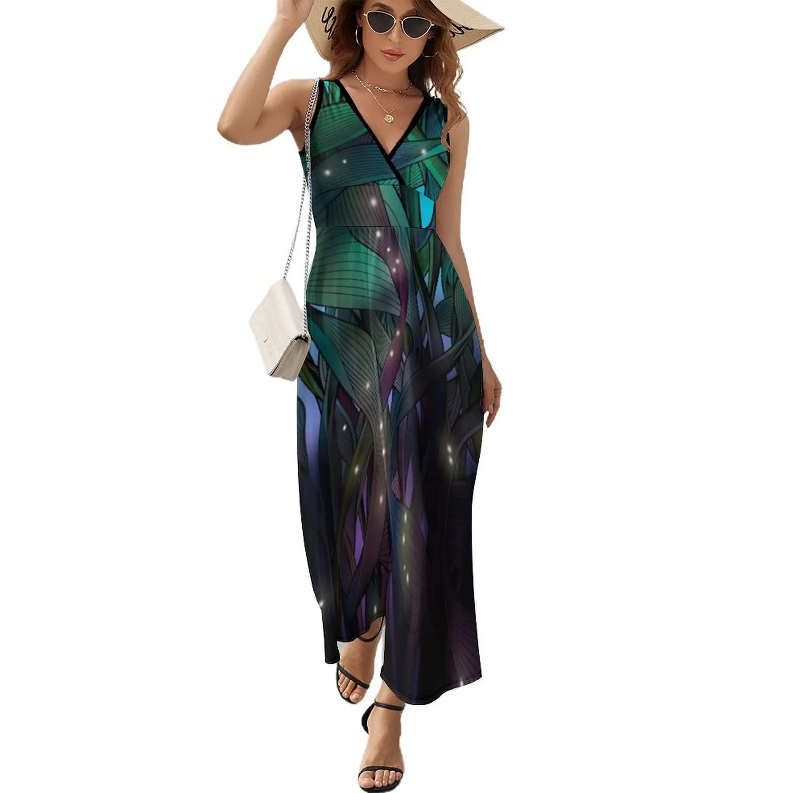 

Nocturne (with Fireflies) Sleeveless Dress prom dress 2023 women's evening dresses