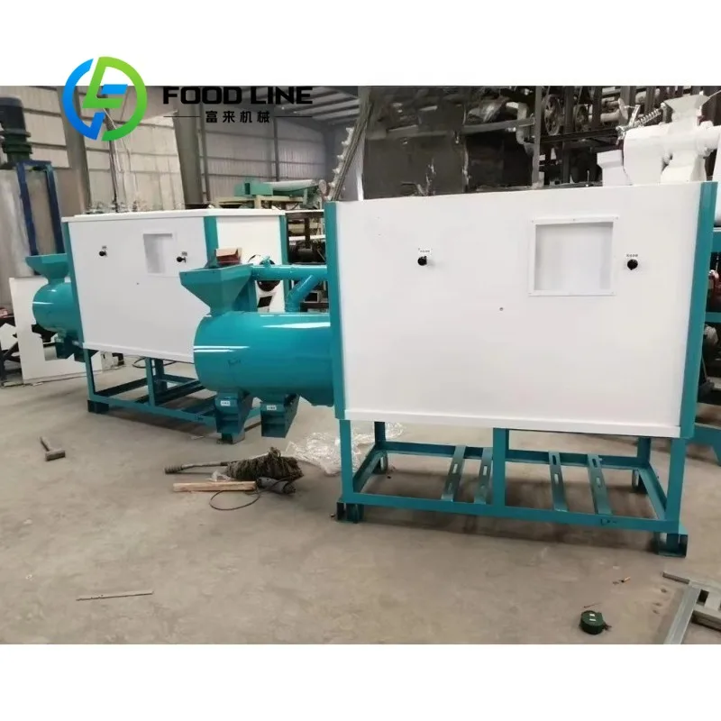 Flour Make Maize Machine Wheat Rice Groats Making Machine Corn Flour Milling Machine