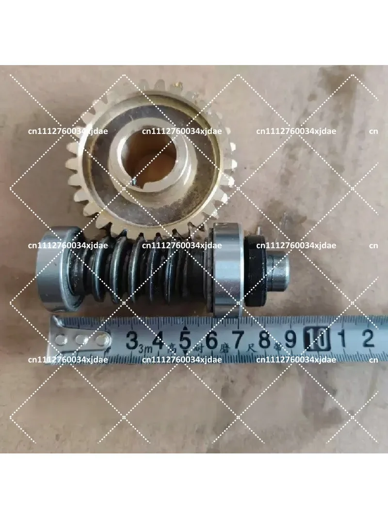 Lawn Mower Gearbox Worm Gear Drive for Weeding Wheel Accessories 4 Stroke Copper Aluminum Gear 29 Teeth