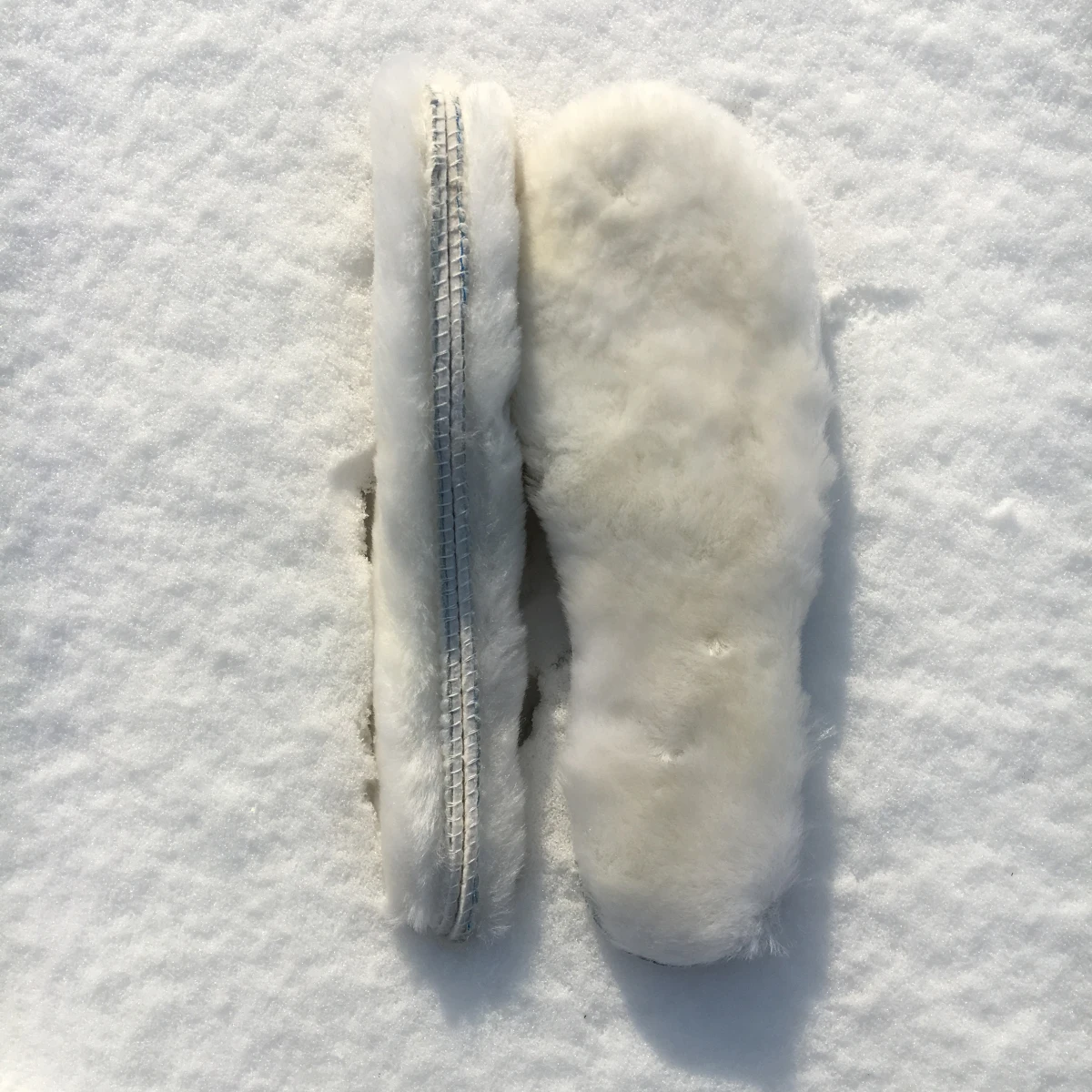 Plantillas de piel de oveja para niños y adultos, zapatos térmicos de lana y Cachemira de piel auténtica Natural, botas de nieve cálidas, almohadilla para zapatos de gran tamaño