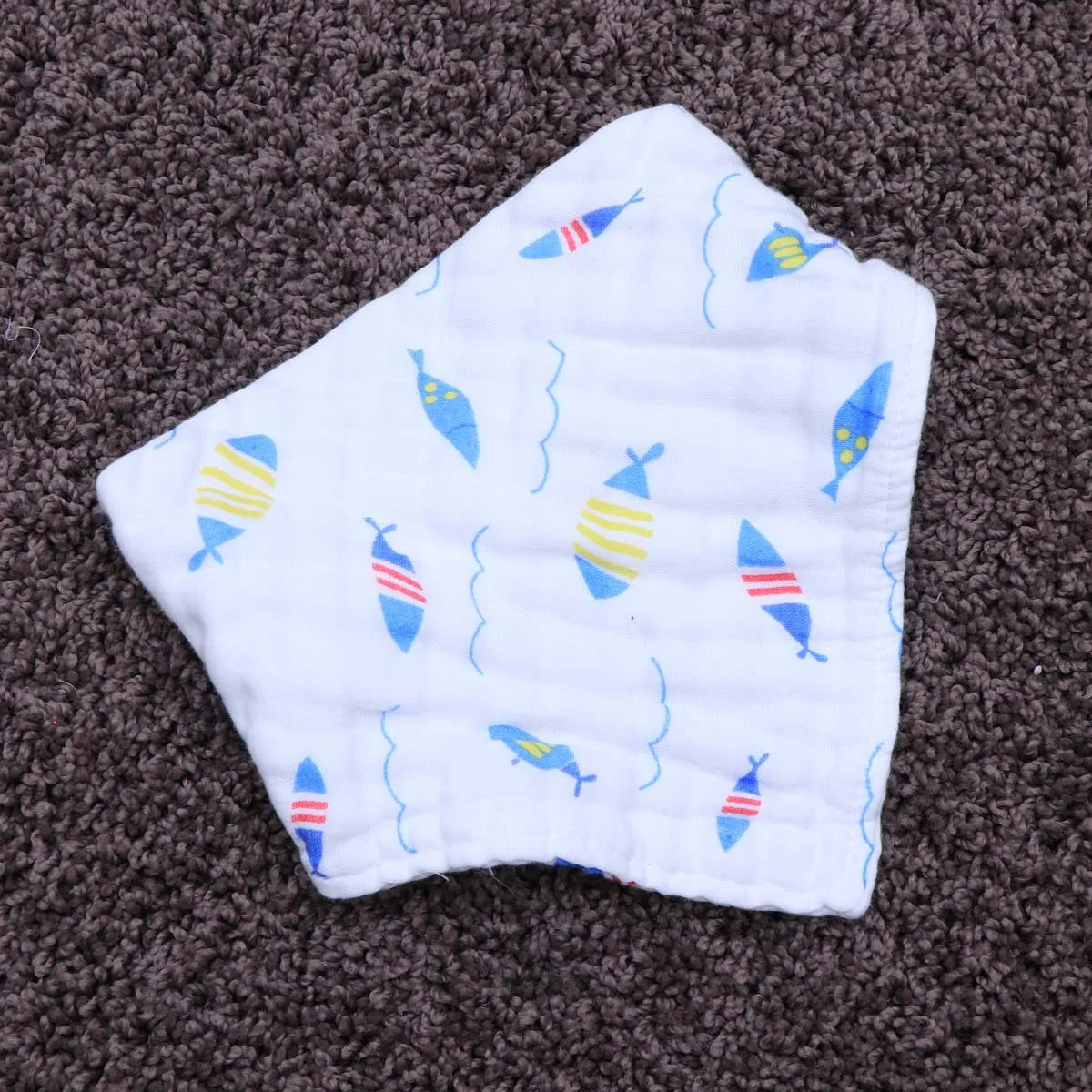 للجنسين الطفل المرايل القطن لعابه باندانا ملابس التجشؤ الوليد Babador لينة ماصة طفل مثلث وشاح مريح ارتداء