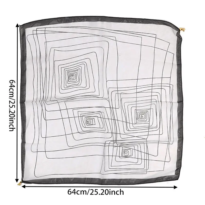 المرأة مربع وشاح يلتف الرقبة المغناطيسي مشبك وشاح الصليب الأوشحة مثلث وشاح الصليب منديل وشاح لخريف شتاء