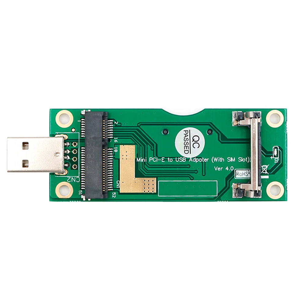 

Mini PCI-E к USB-адаптеру с слотом для SIM-карты 8pin для модуля WWAN/LTE