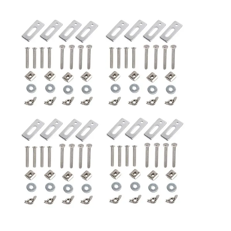 

Комплект зажимов для Т-образных направляющих ABWZ-16, мини-зажимы для Т-образных направляющих, совместимые с фрезерными станками с ЧПУ 3018-PRO, 3018-Prover, 1810-PRO