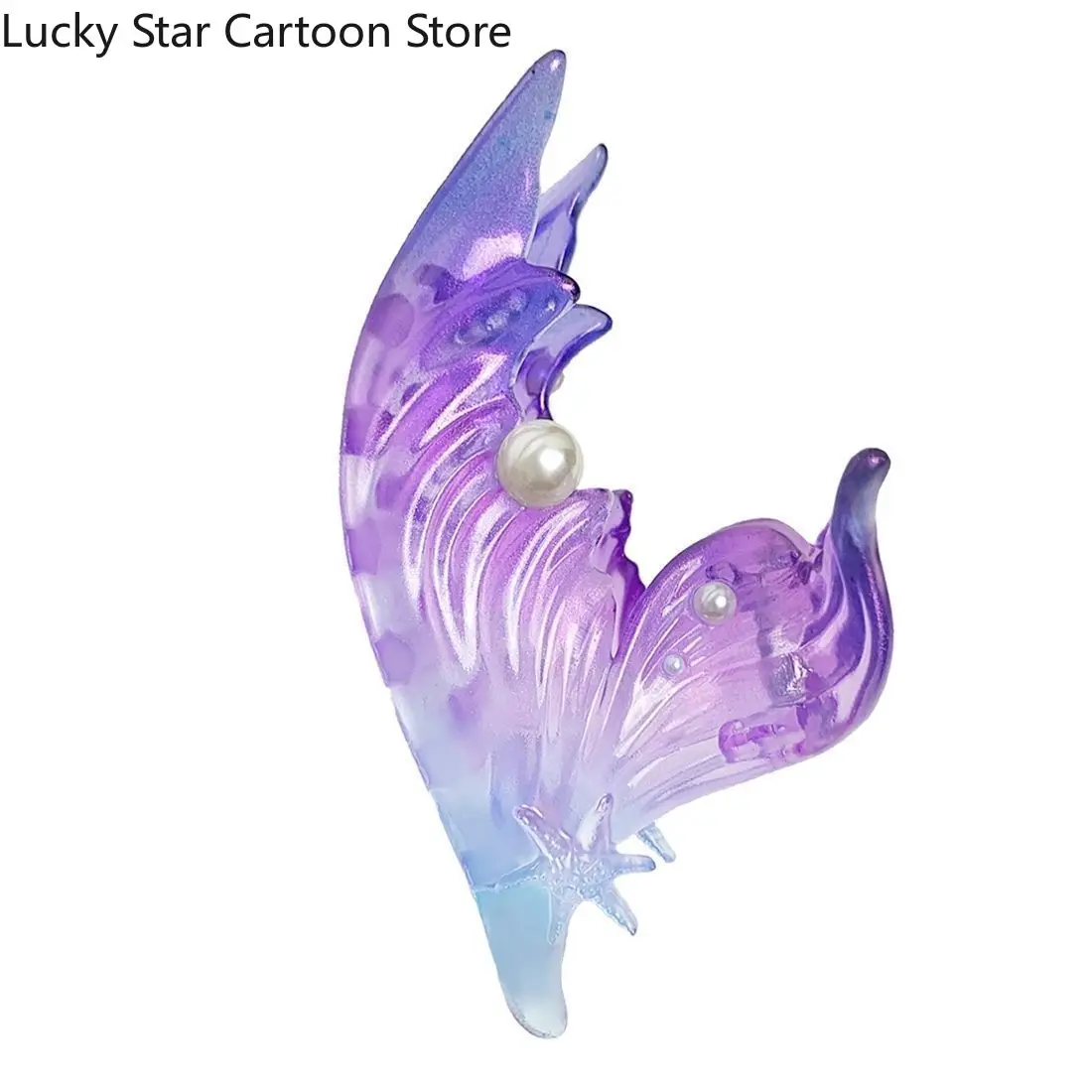 

Аниме Love and Deepspace Rafayel Косплей Рыбий хвост Заколка для волос Мультяшные зажимы для волос Заколка для волос Слайд Головные уборы Рождественский подарок Игра