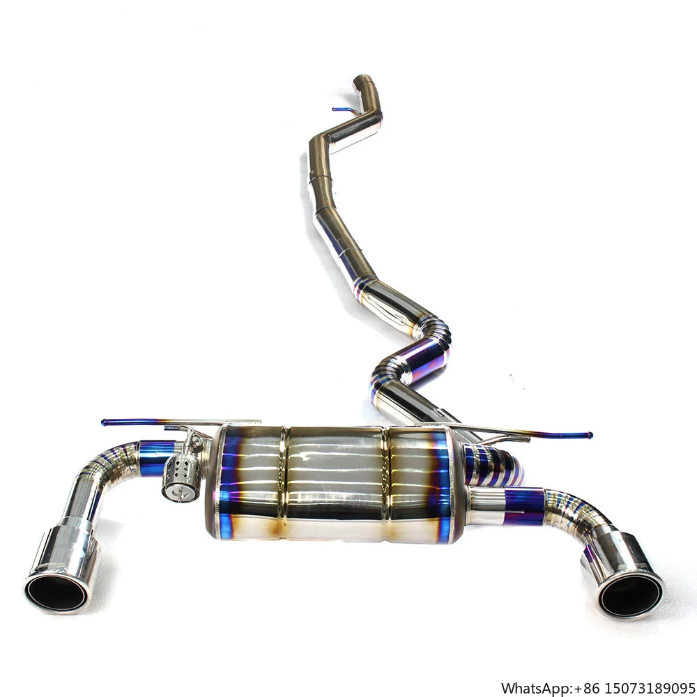 

Suitable for 328i 320i F30 2.0T 2013-2018electronic Cat Back Exhaust System Adjustable Exhaust System Titanium Alloy Exhaust