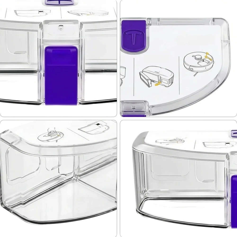 For NARWAL For J4 J5 Dustbin Replacement Designed to Fit Without Modification into Original Robot Vacuum Mop Unit