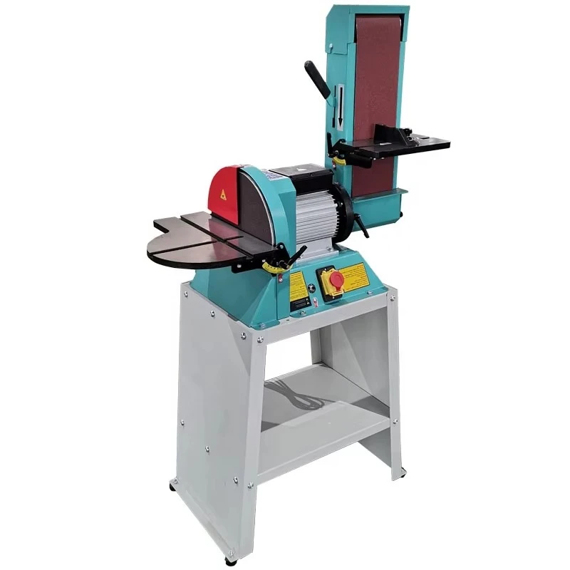 Wooden Belt Grinder 2x72 Combination Wooden Belt Disc Sander Woodworking Equipment