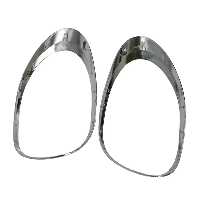 

Silver Chrome Taillight Surround Cover Trims For Fiat 500L 2014-2020 Left+ Right Side Parts 68235996AA 68235995AA