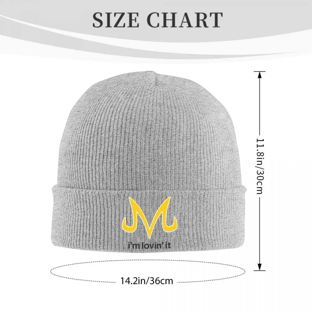 Majin Vegetas Bonnet Hats meme Beanie Hats Graphic Skullies Beanies Winter Casual Men Women Gym Warm Soft Cap