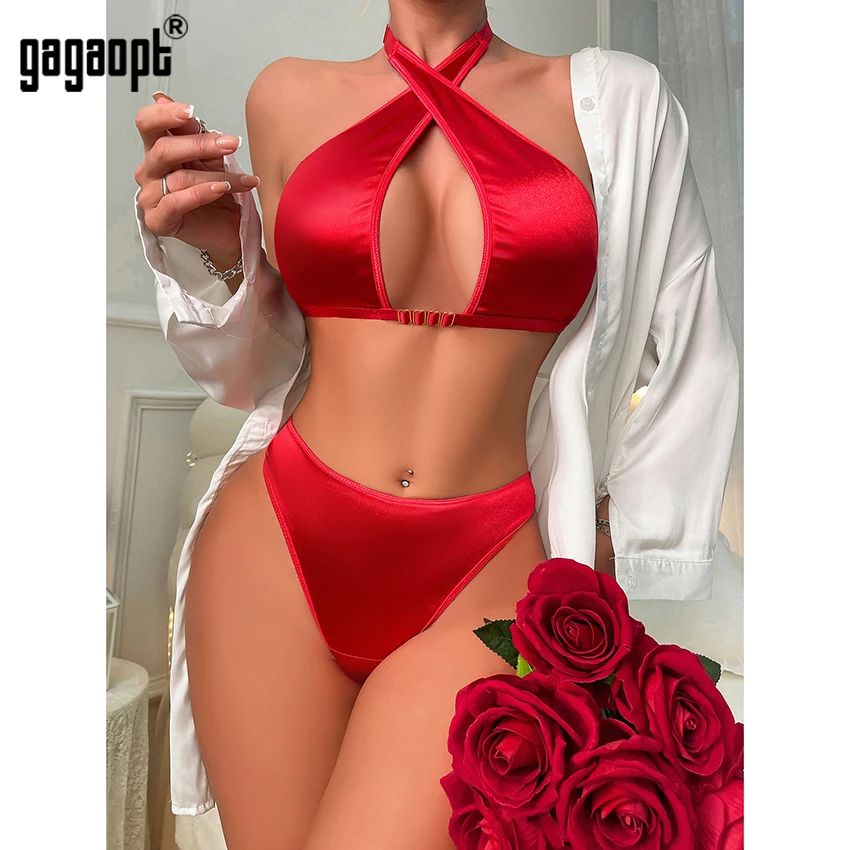 

Gagaopt Sexy Lingerie Saint Valentin Back Night Outfit Women Love Underwear Fantasy Wedding Porn Erotic Set