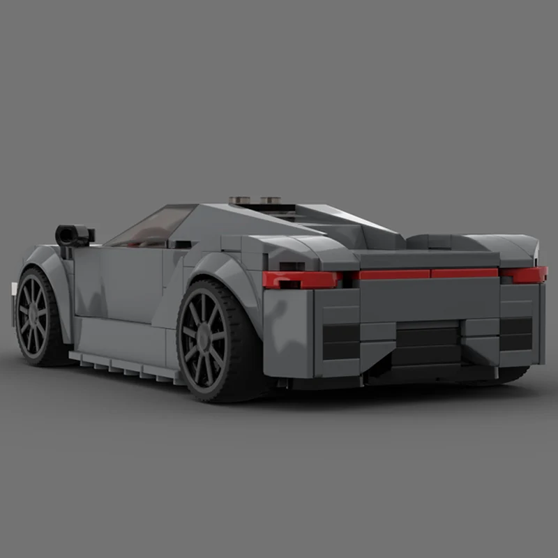 

qwert Speed Racing Car Model MOC Building Bricks Type-S Hypercar Modular Technology Children Holiday Gifts Assemble Toys Suit