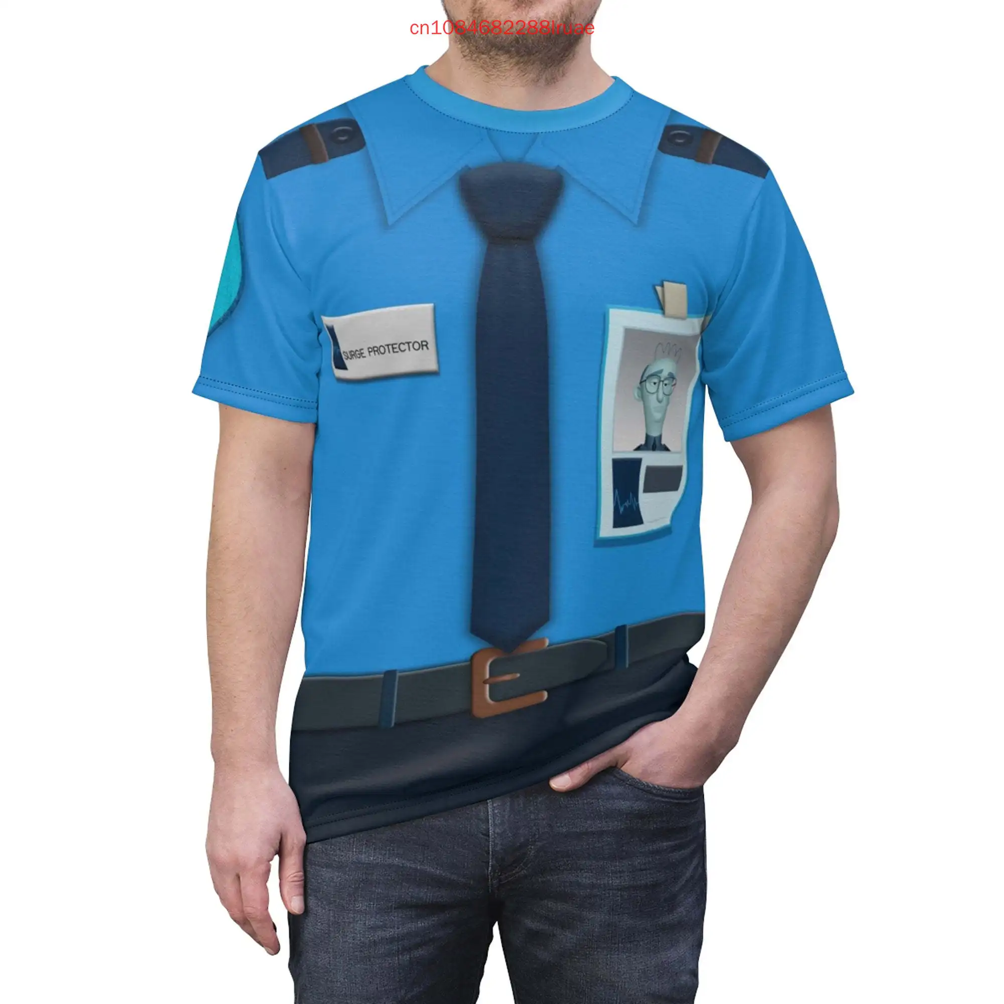 Nueva camiseta de manga corta de Disney para hombre, novedad de verano, disfraz de Cosplay de Wreck It Ralph, camiseta con estampado 3D para niños y mujeres